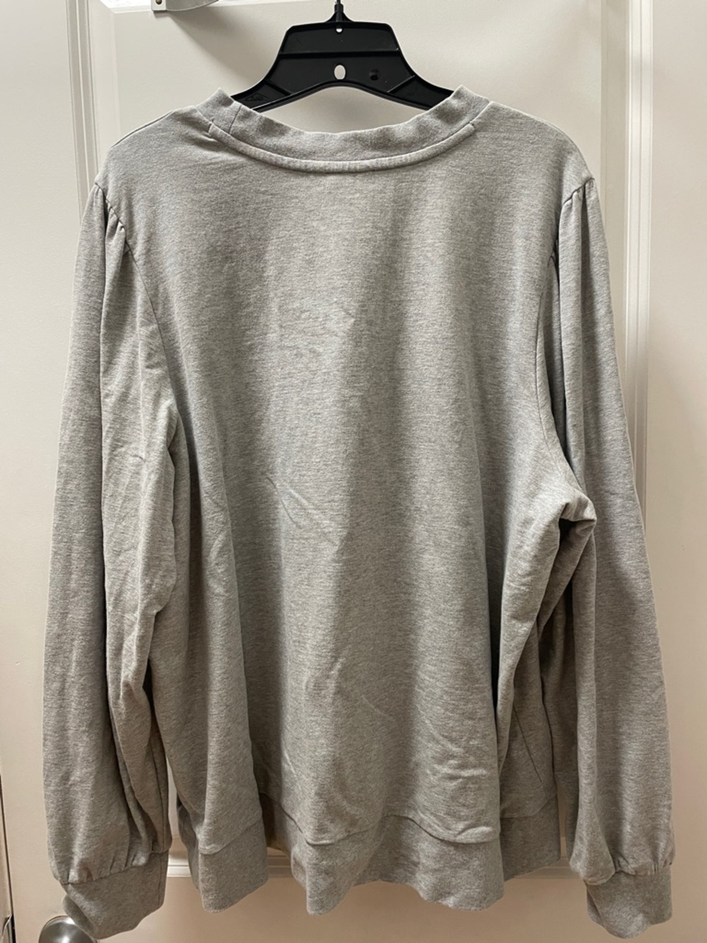 Caslon Puff Shoulder Crewneck Sweatshirt - Picture 4 of 5